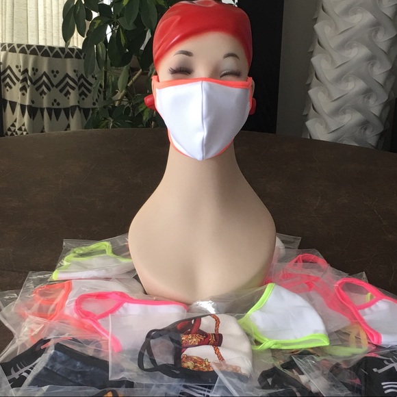 Accessories In Stock White Easy To Decorate Fashion Face Mask Poshmark